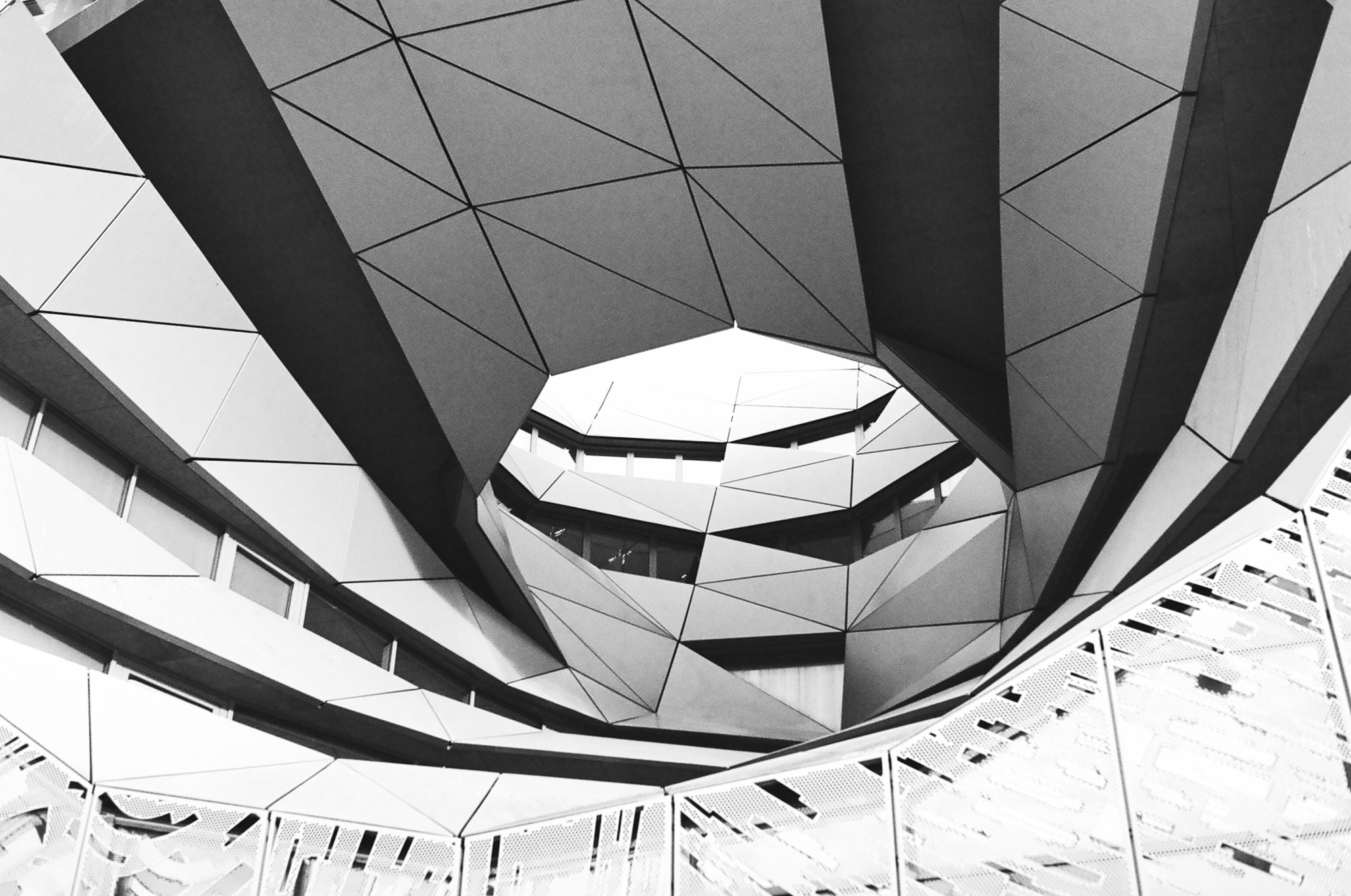 Bâtiment troué